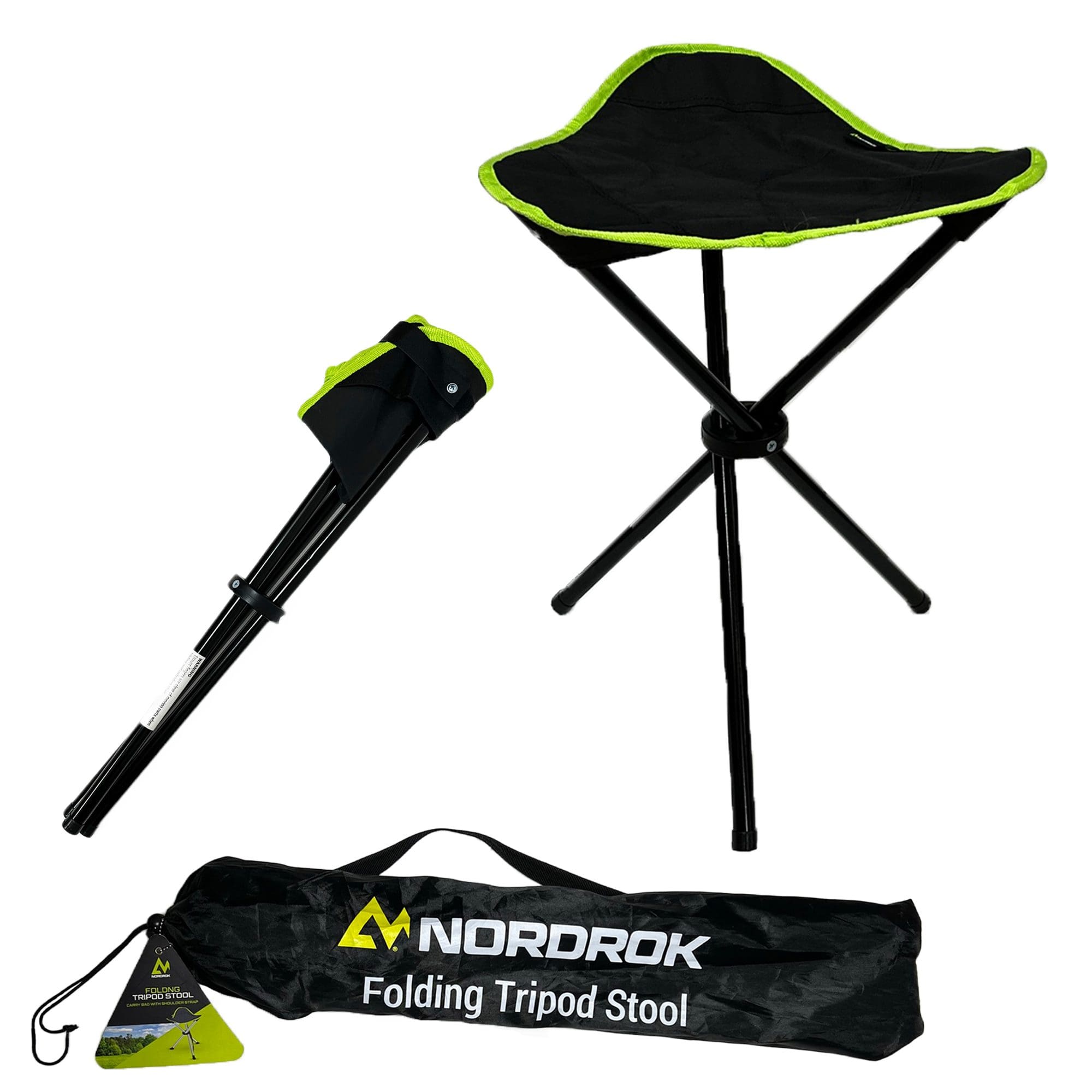 Folding Tripod Stool Nordrok